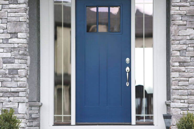 Blue front door of home | Home Insurance | An Post Insurance