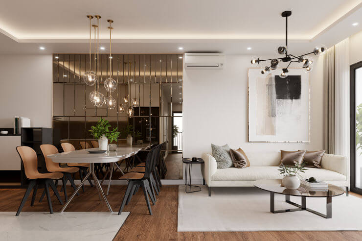 Shared dining and living room | Home Insurance Online | An Post Insurance