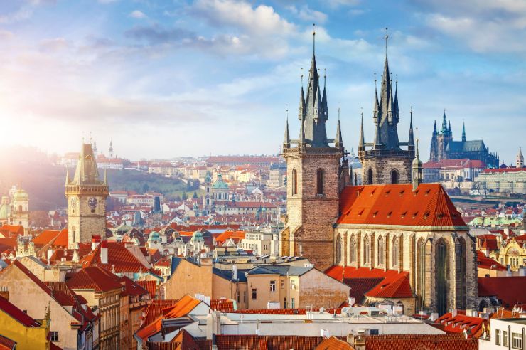 Photo of Prague in the Czech Republic