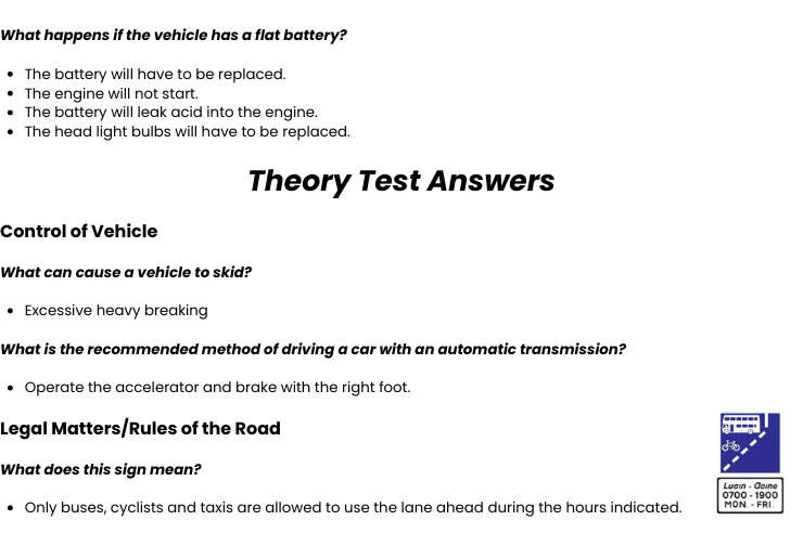 Would You Pass The Theory Test Today An Post Insurance would-you-pass-the-theory-test-today-an-post-insurance