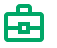 Green briefcase icon.