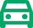 Green front view of a car icon.