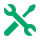 Green icon showing a wrench and screwdriver crossed.
