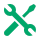 Green icon showing a wrench and screwdriver crossed.